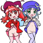 ふしぎ星のふたご姫のファインとレインとミルロとシフォンちゃん
