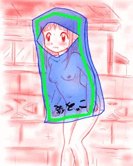 まさかゴミ袋だけで下校させられるなんて