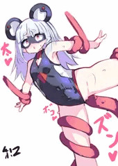ネズミ小娘、捕まる