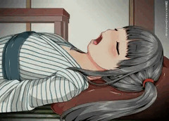 ツインテール浴衣女児