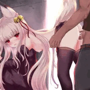 狐ちゃん路地裏えっち