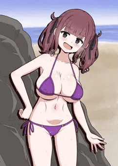 かりせんと岩陰