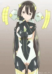 楠芽吹　強化装束インナーボディペイント