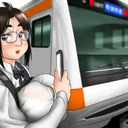 決定的瞬間を捉える直前の鉄JK