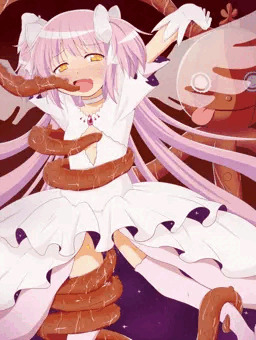 アルまどちゃんと戯れるミータくん