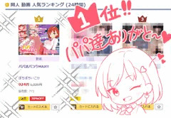 DLSiteさんの動画部門で一位獲得しました