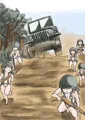 幼女ぞんざいシリーズ３(兵士)
