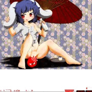 新年てゐちゃんブロック崩し