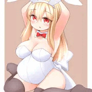 白バニー