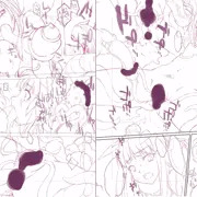 触手本の下書き