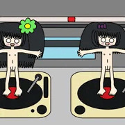 レコードとラジオの小人