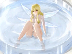 初夏の涼み妖精さん