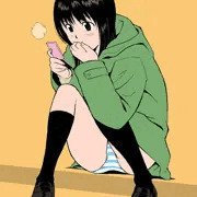 無防備女子高生