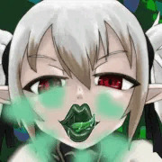 魔龍シリカのベロチューキス責め