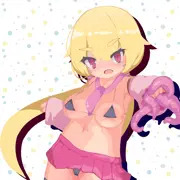 制作予定ゲームの主人公「つるぷに もにこ」ちゃん！