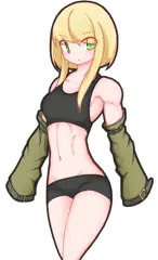 スレンダーでマッチョ
