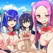 学校の屋上で逆レイプ！