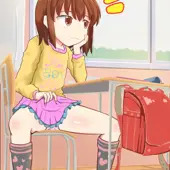 女児ビッチシリーズ 授業中にパンツ見せてくる女の子