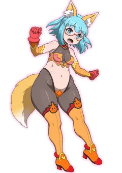 狐耳メガネっ娘