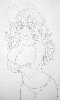 見えて無いと思ってたら、実は見えてた葉隠さん。