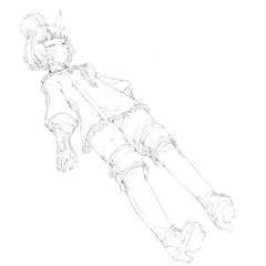 tos落書き「気力の無い警備兵」