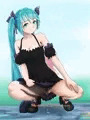 ゆうべのマスターのと、おしっこ、どっちでしょう？