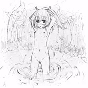 水浴び