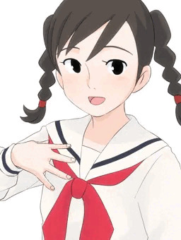 坂の上の少女