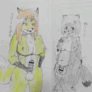 お稲荷さんと八畳敷き