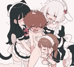 メイドさんにすき放題されちゃう