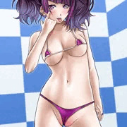 田中摩美々ちゃんエロビキニ