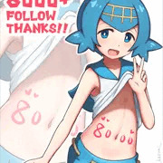 ツイッター8000フォロー記念絵