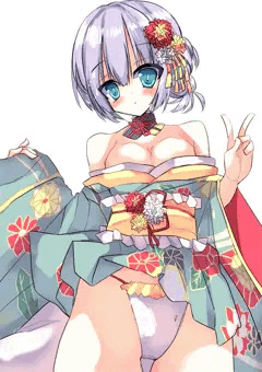 晴れ着シュネちゃん