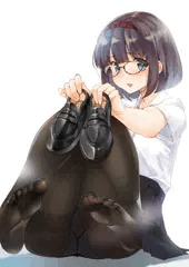 地味ボブ眼鏡タイツさん
