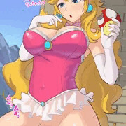 巨大化ピーチ姫