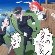 *Elin*単なる耐久訓練の様子です