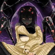 蜘蛛のお姉さんに足コキされる