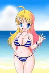 水着！