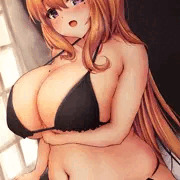 部屋と黒ビキニと女の子①