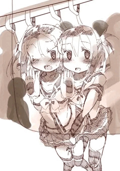 痴漢プレイ