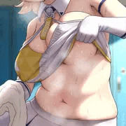 応援後のコトリちゃん