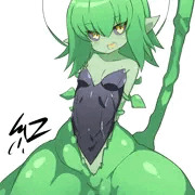 もんぱら落書き～グリーンなバニー編～
