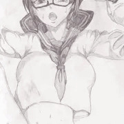 着衣セーラーで