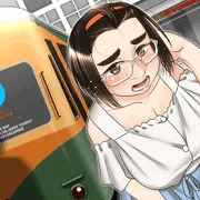 デートをするのでキメて来た鉄JKちゃん