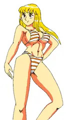 こち亀　水着の麗子さん
