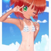 日焼けさくらちゃん