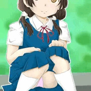 雨宿まち　パンチラ編
