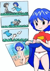 リップルアイランドのキャルちゃんのつもり