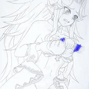 おっぱいで搾り取るアンジェラ王女