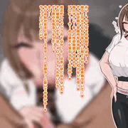ダンストレーナーのお下品フェラ